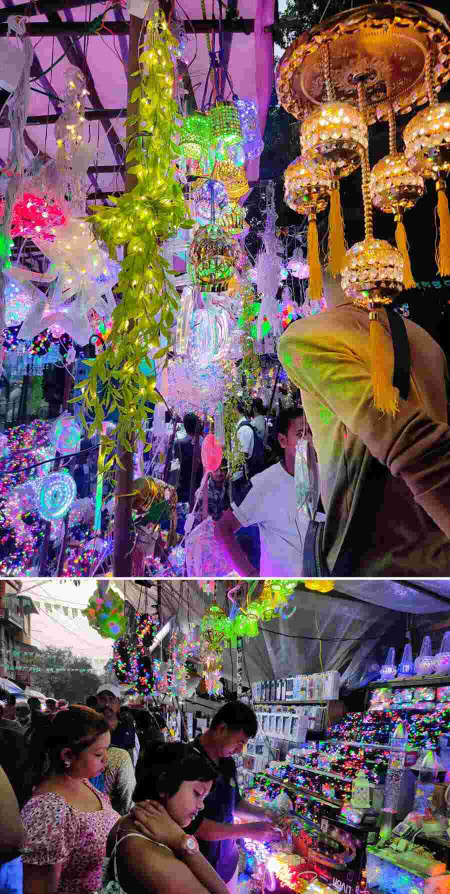 It’s that time of the year when Chandni Chowk is seen at its brightest best with customers hunting for the most innovative of decorative lights 