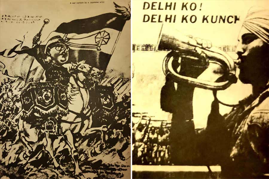 Some war propaganda posters of that time