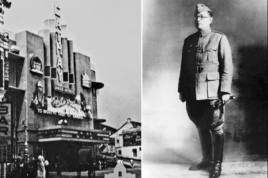 The historic Cathay Theatre in Singapore, where the formation of ‘Arzi Hukumat-e-Azad Hind’ was declared. It had an organised army and a fully functioning cabinet
