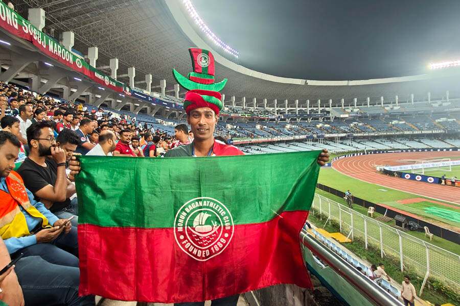 Jahangir Alam has been attending Mohun Bagan’s matches since 2005