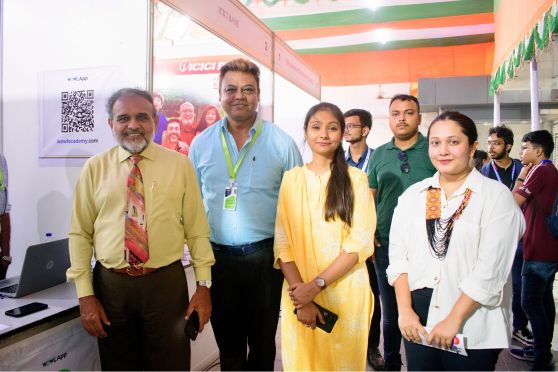 Prof Dilip Shah, Rector and Dean of Student Affairs set the tone for the event, encouraging the attendees to embark on a journey toward success.