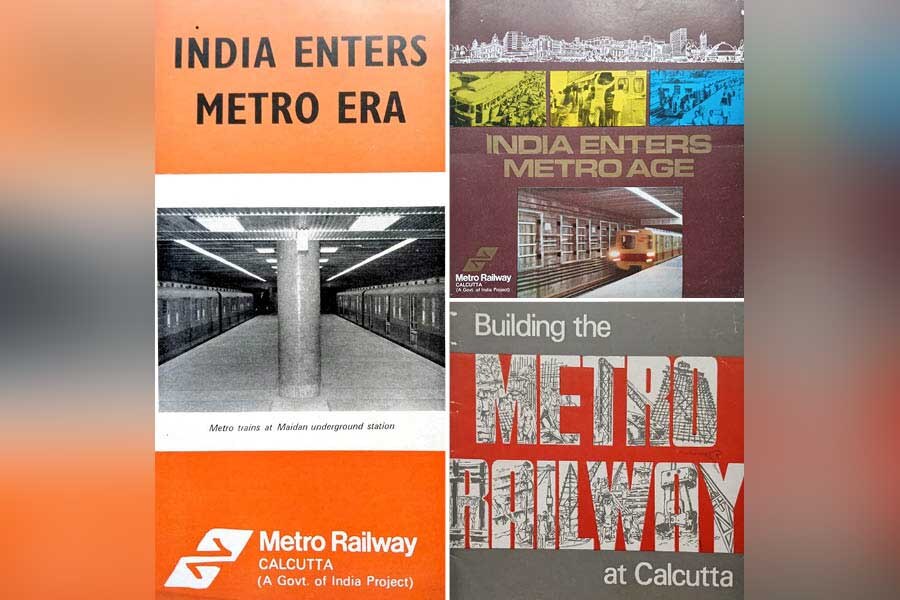 Various Metro Railways catalogues