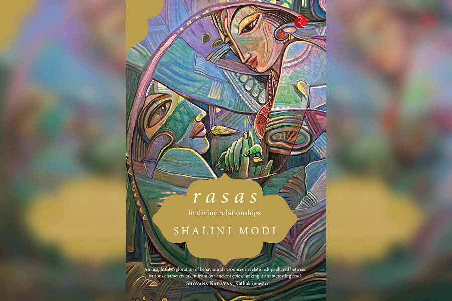 The book cover of ‘Rasas in Divine Relationships’