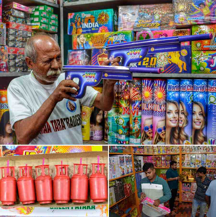 The Bazi Bazaar at Champahati holds attraction for people of all ages with its wide array of green fireworks. Year on year, the firecracker manufacturers come up with innovations to stay in business and put up a stiff competition to their competitors in south India