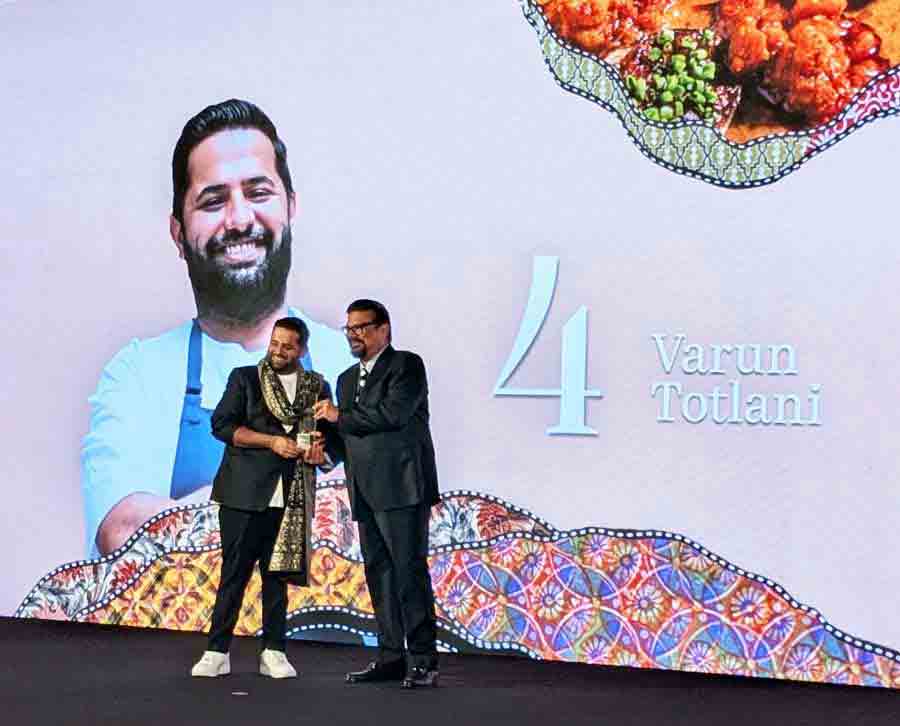 #4 Since stepping up as head chef VARUN TOTLANI has taken Masque to new heights with his fresh, creative vision and a focus on seasonal, local ingredients. One of India’s fastest-rising chefs, Totlani is now a go-to name in Mumbai’s food scene, known for redefining modern Indian cuisine. “Our mission is to celebrate India’s rich culture, ingredients, tradition and cuisine, and that’s the magic of Masque,” says Totlani