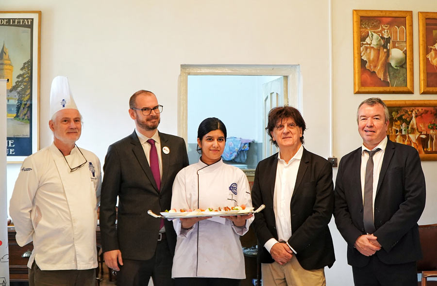 Every contestant was given a challenge to use two mandatory ingredients — Président Butter and Paysan Breton Whipped Cream, and were also given the choice of using two ingredients from the list consisting Monin Syrup of choice, Saint-Dalfour Strawberry or Apricot Jam, and Lillet Rosé. Every creation had to have the use of these ingredients. The event held in Kolkata was one of the many knock-off rounds held in various Indian cities and the final round is to be in Delhi on November 17