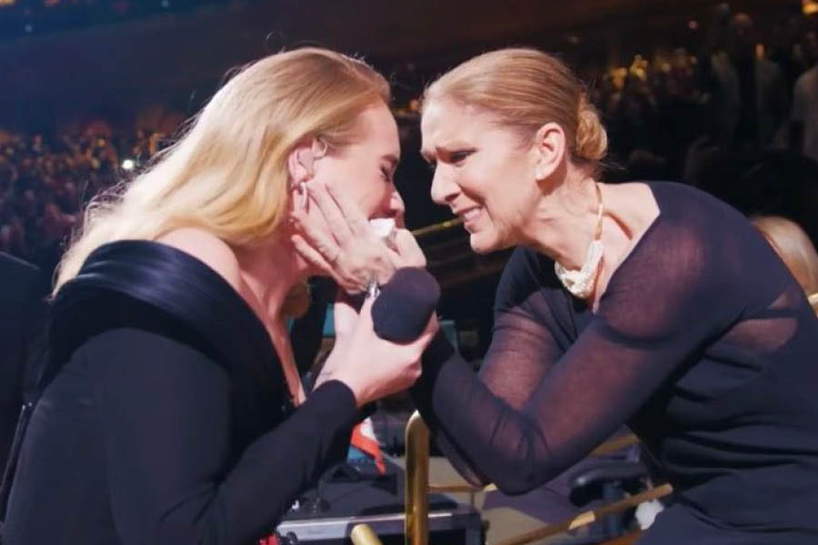 Adele and Celine Dion