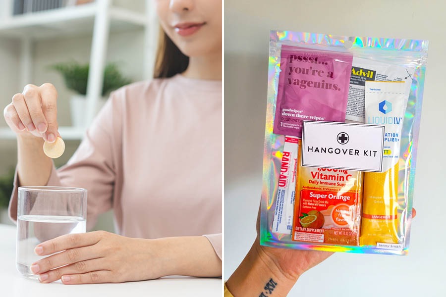 Make sure your friends recover post-party with this hangover kit
