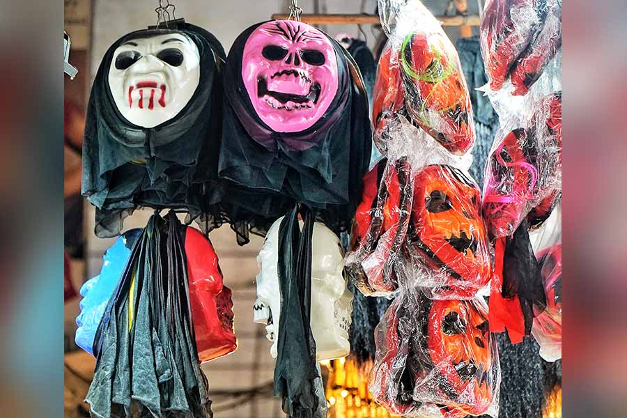Masks for sale at New Market