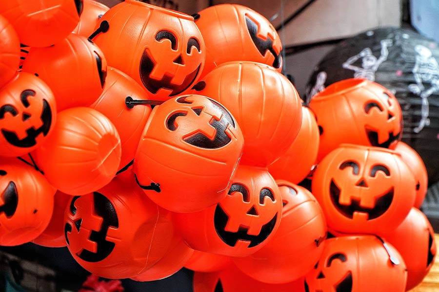 Perfect pumpkin baskets for all the treats
