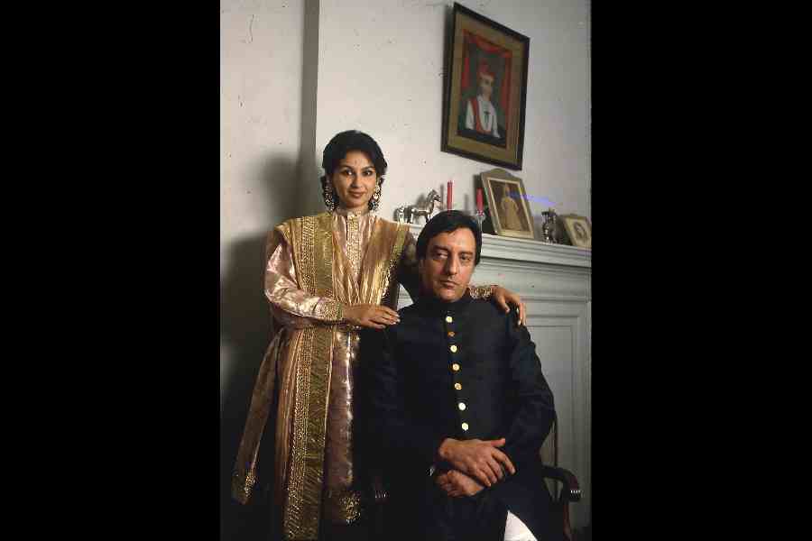 Sharmila Tagore and Mansoor Ali Khan Pataudi