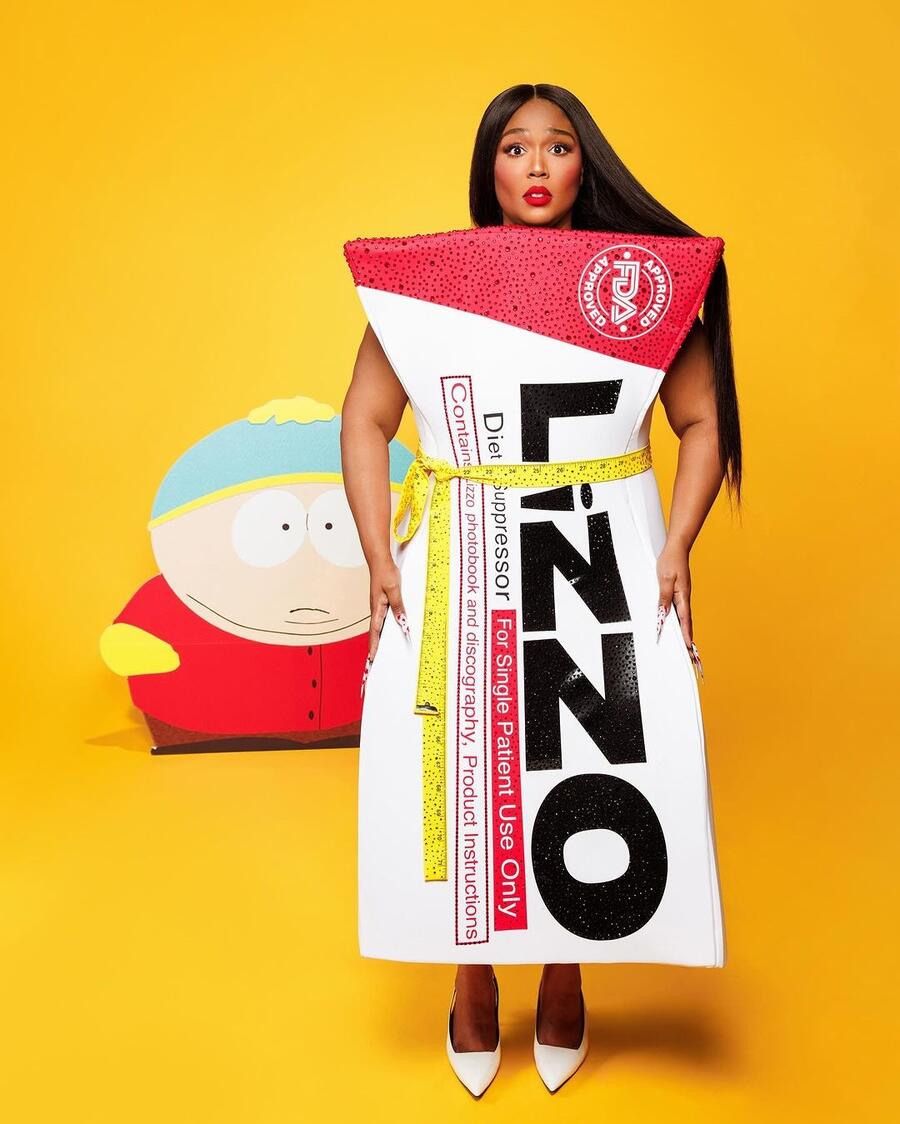 Lizzo took a humorous spin on a recent South Park episode titled ‘The End of Obesity’, which showed the mothers of Stan and Kyle discussing weight loss alternatives and referring to the rapper’s weight loss for Halloween with the help of the drug Ozempic. The Pink singer addressed the show’s criticism by dressing up as a fictional Ozempic alternative, whose side effects include “a smile on your face and a pep in your step”.
