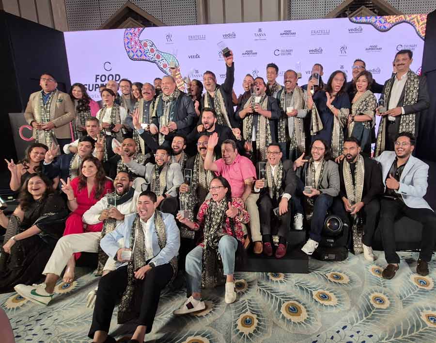 The top 30 chefs and special awardees gathered for a photo with the Culinary Culture team, celebrating the unveiling of Food Superstars – the “ultimate culinary honour,” recognising chefs who have transformed India’s food scene. There is a single eligibility criterion to be part of the FoodSuperstars Top 30 – the chef has to be an Indian who is currently cooking at a restaurant, hotel or delivery kitchen in India. Notably, these awards focus solely on the chefs themselves, not their restaurants! 
