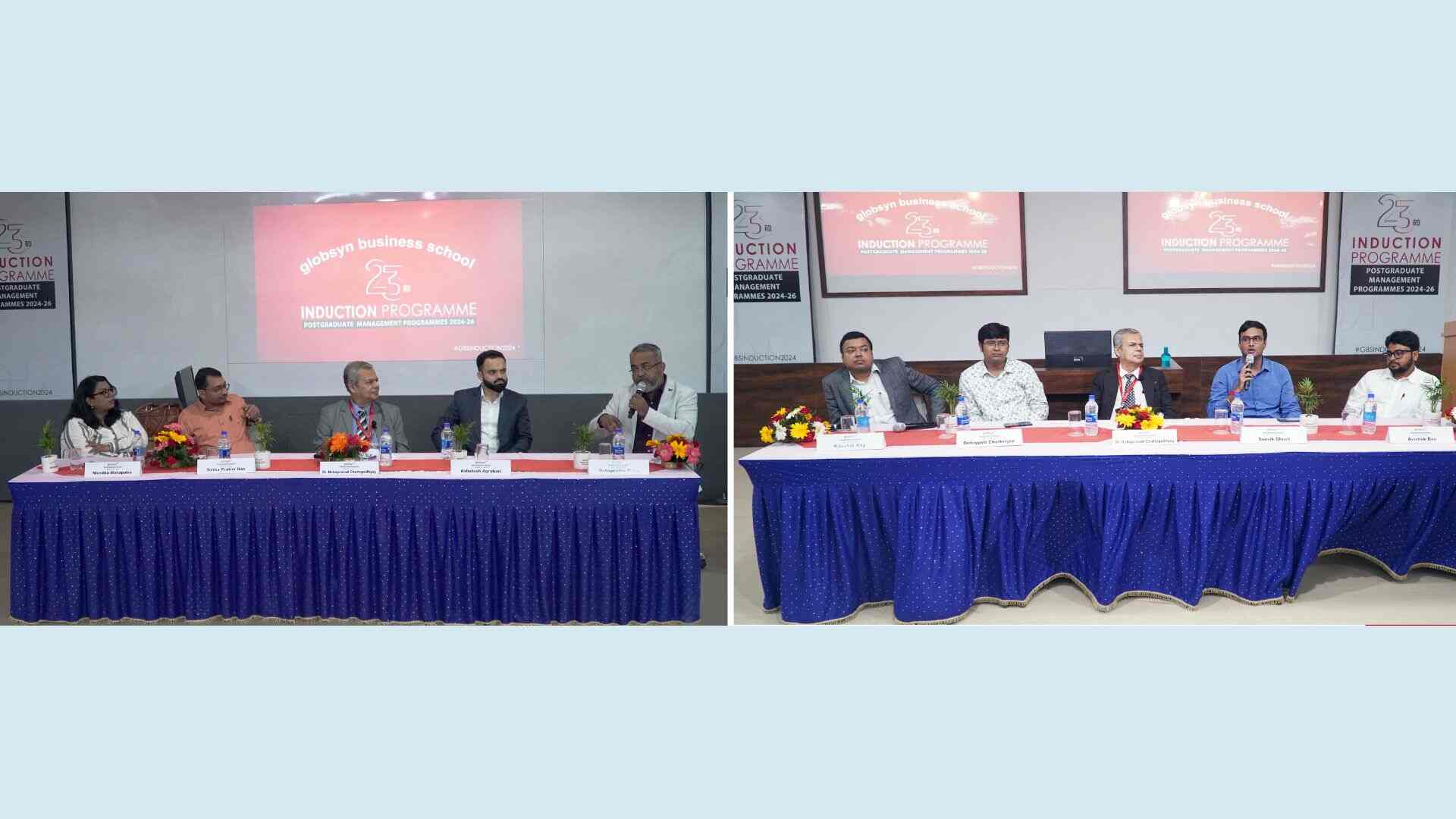 Interactive Alumni Panel discussions on ‘Who are the New Age Managers? - An Industry Perspective’ between the inducted students and the alumni of the B-School.