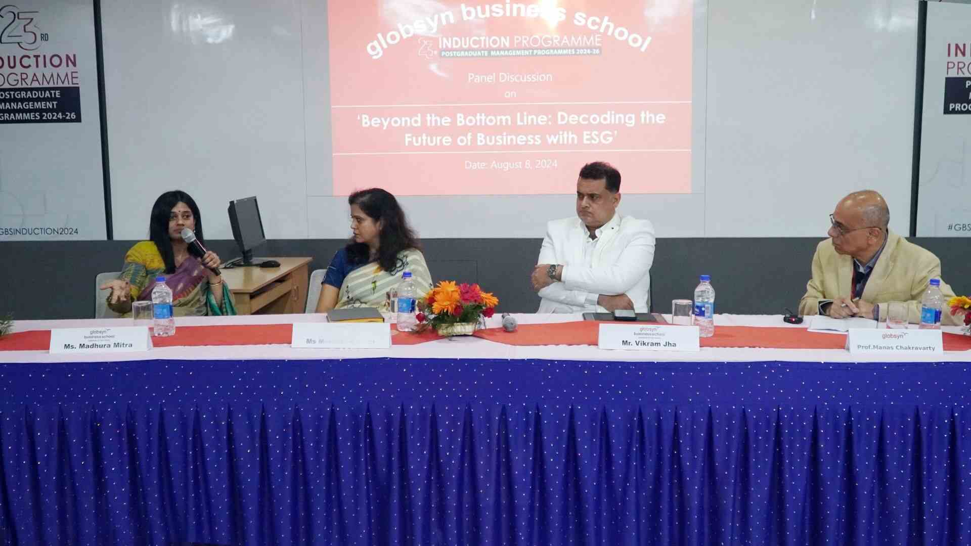 A captivating Industry Panel discussion, which brought together top corporate leaders to discuss on ‘Beyond the Bottom Line: Decoding the Future of Business with ESG’.