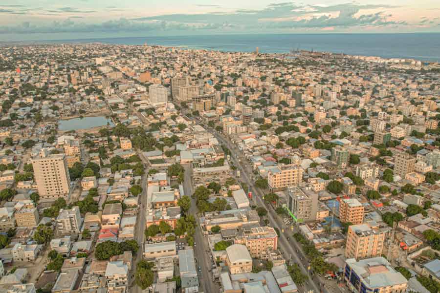 Mogadishu in Somalia was found to have the lowest cooling capacity