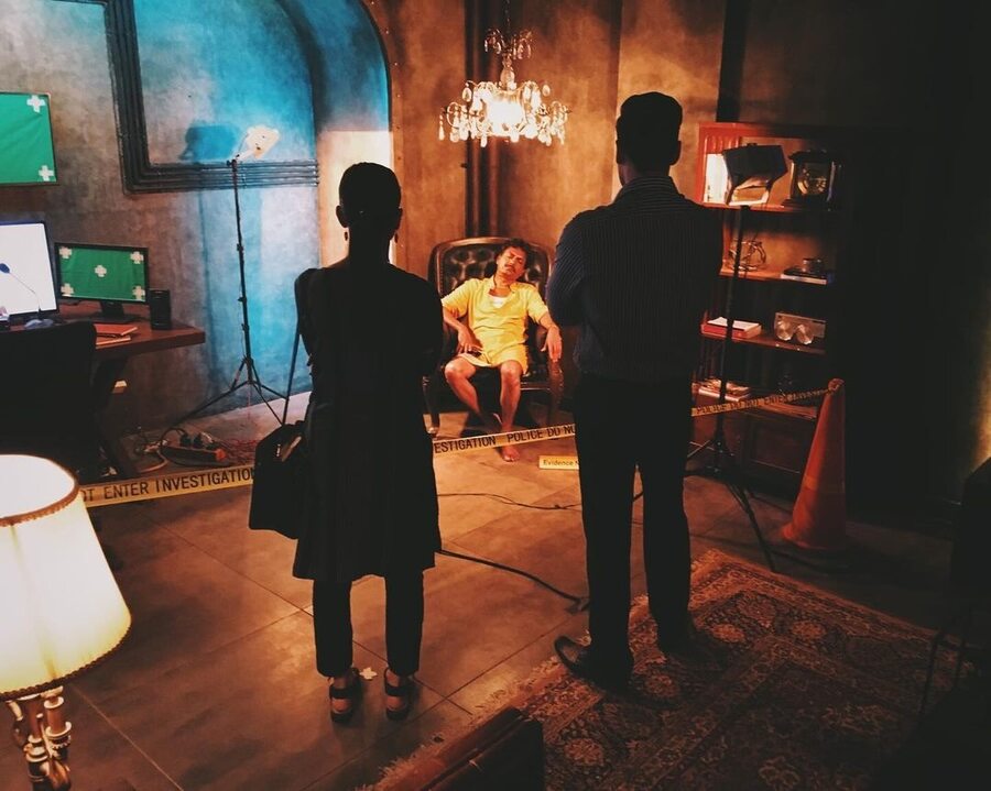 While Nawazuddin played the role of a gangster named Ganesh Gaitonde, Radhika portrayed the role of RAW intelligence officer Anjali Mathur in the show. Samir Kochhar, who also appears in the photo, played a journalist.