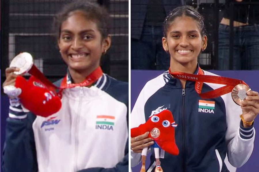 Thulasimathi Murugesan (left) and Manisha Ramadass (right)