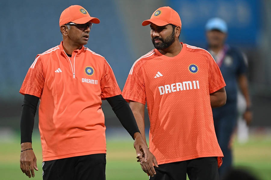 Dravid and Rohit Sharma made for a formidable coach-captain partnership for India