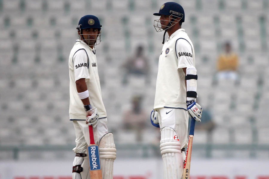 Gambhir and Dravid had some memorable partnerships together during their playing careers, especially in Test cricket