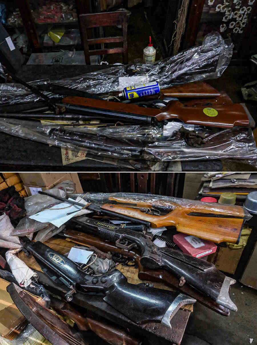 One of the standout features of the East India Company Gun Store is its repair services. The shop employs skilled gunsmiths who specialise in maintaining and repairing old firearms. For collectors and enthusiasts, the shop is a treasure trove, offering antique weapons for sale and servicing. Shotguns from manufacturers such as Benelli, Browning and Mossberg are available for those interested in clay shooting or home defence. Prices for shotguns generally range between Rs 85,000 and Rs 2,50,000