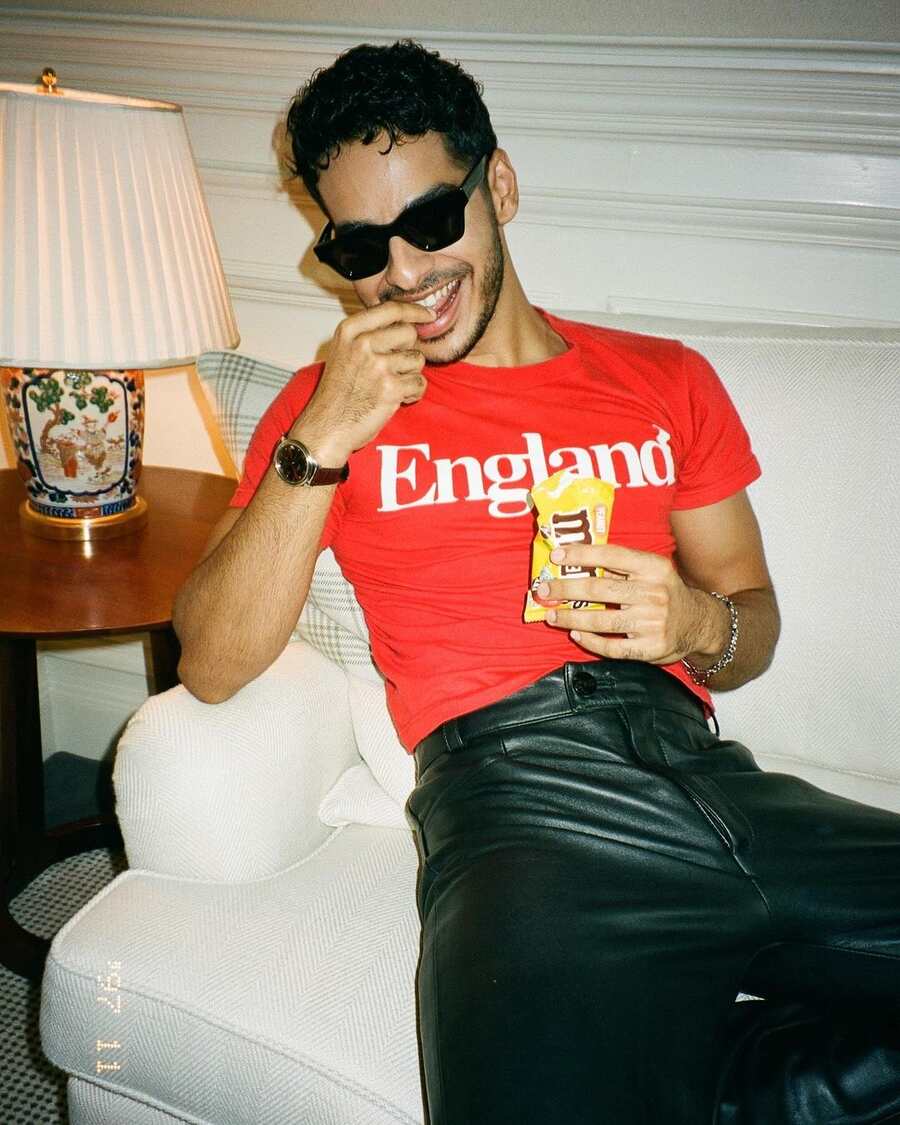 Ishaan enjoys a packet of M&M, which is his and Hewson’s “choice of dessert”, on the set. The Perfect Couple revolves around Kidman’s Greer Winbury, who spares no expense in planning her son Benji Winbury’s (Billy Howle) wedding. 