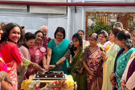  The revelry continued with a gentle tug of war, tested the might of students and teachers ending in gales of laughter. They had also penned their thoughts and emotions on the display board brightened by pictures of their mentors.