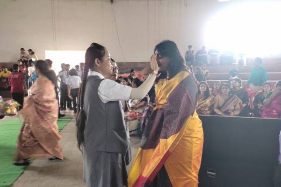 A cultural program was presented by the students, including songs, quiz and dances dedicated to the teachers. A felicitation ceremony was held where students presented tokens of love and cards to their teachers. The warm day came to an end with a soulful song performed by the students.