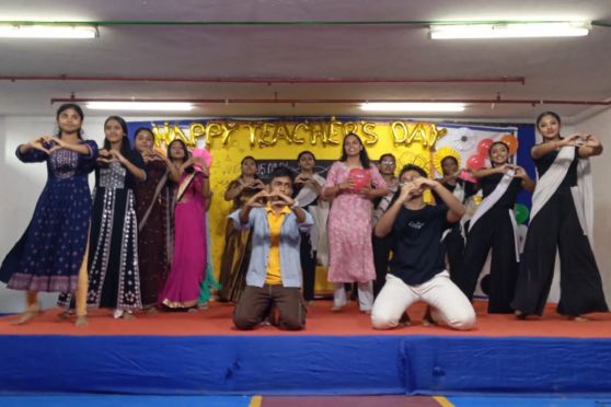 Students also organized some fun filled activities to entertain their teachers. The main objective of the whole celebration was to show love and respect to the teachers who plant seeds of knowledge helping the students to grow as confident individuals.