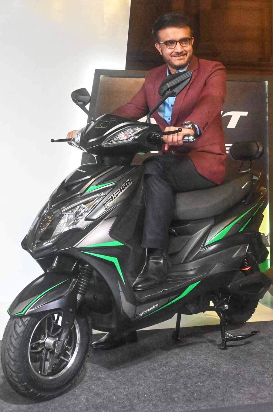 Raft Cosmic EV announced former cricketer Sourav Ganguly as its brand ambassador on World EV Day in Kolkata