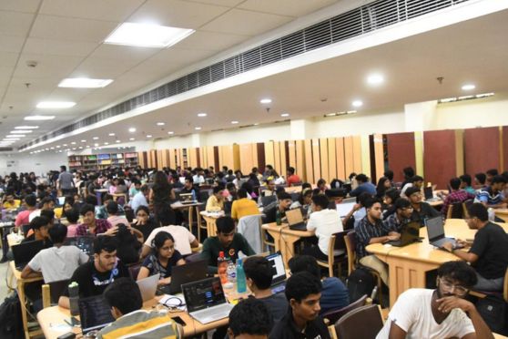 This mega event saw the enthusiastic participation of more than 1,000 students from various departments across the institute, all vying for a spot in the final round. 