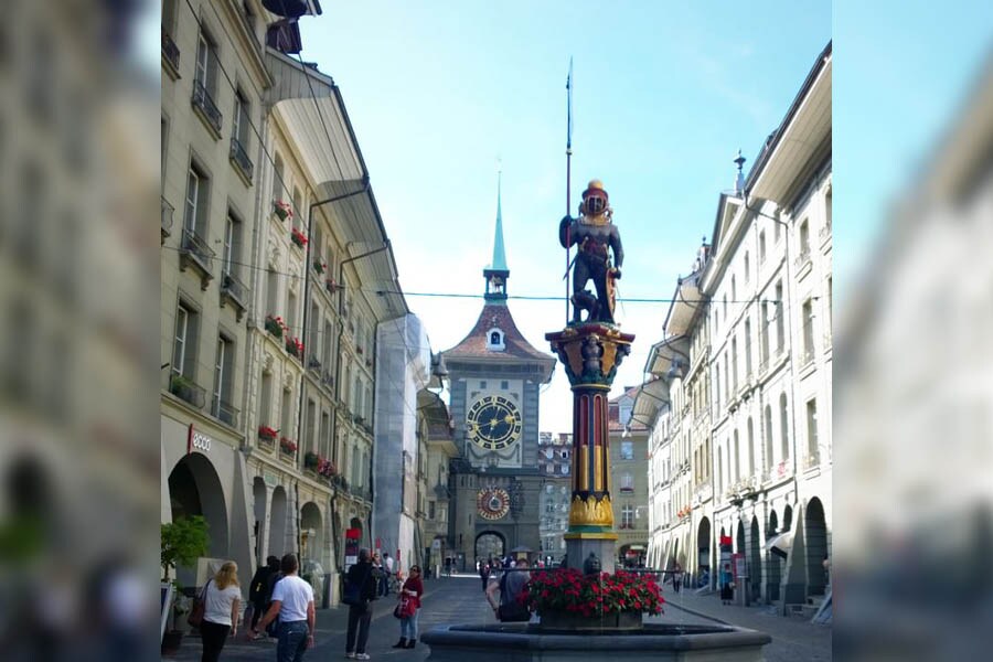 Zytglogge’s famous astronomical clock was built in 1530 and is one of the oldest in the country