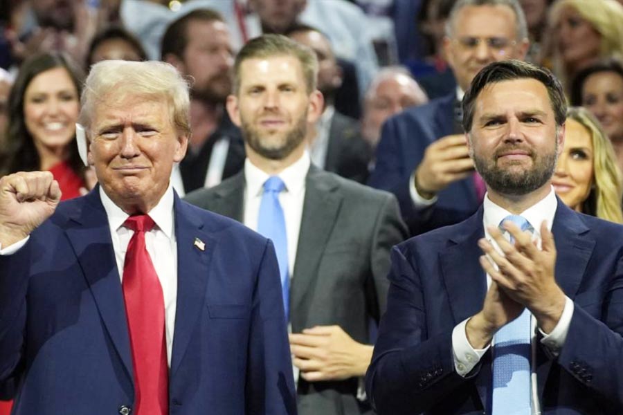 Donald Trump and JD Vance.