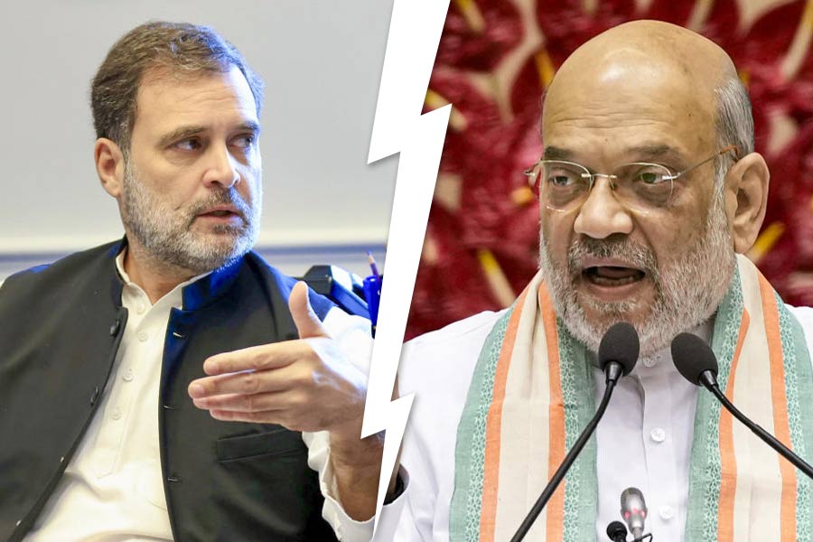Rahul Gandhi | Rahul Gandhi's United States remarks spark fiery showdown with Amit Shah, Rajnath Singh, Piyush Goyal and more - Telegraph India