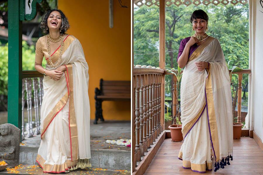 Sujata and Taniya dropping ethnic fashion style pointers