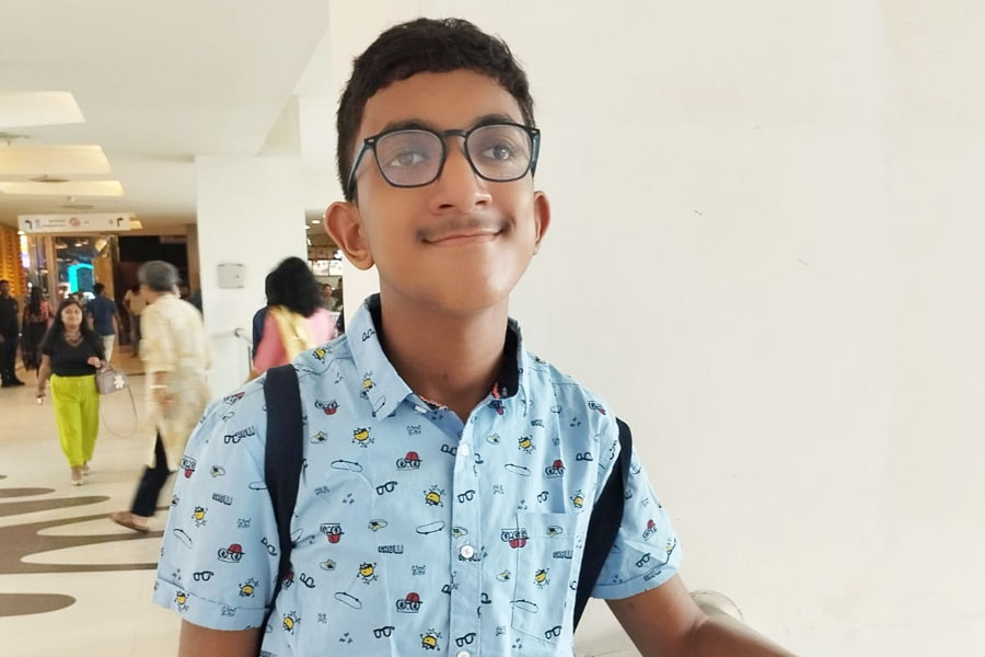 Angikar Dasgupta, 16, was mature beyond his years and a very talented writer, Biswanath Dasgupta, editor in charge of The Telegraph in Schools, wrote in a Facebook post