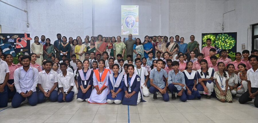 Students from across 14 Kolkata schools came together at Modern High School for Girls for the annual meet and regional award ceremony of the Wipro earthian Sustainability Education Programme on September 7. Organised by Disappearing Dialogues Foundation, the event recognised the work done by 110 students in one of the largest sustainability education programmes in the country