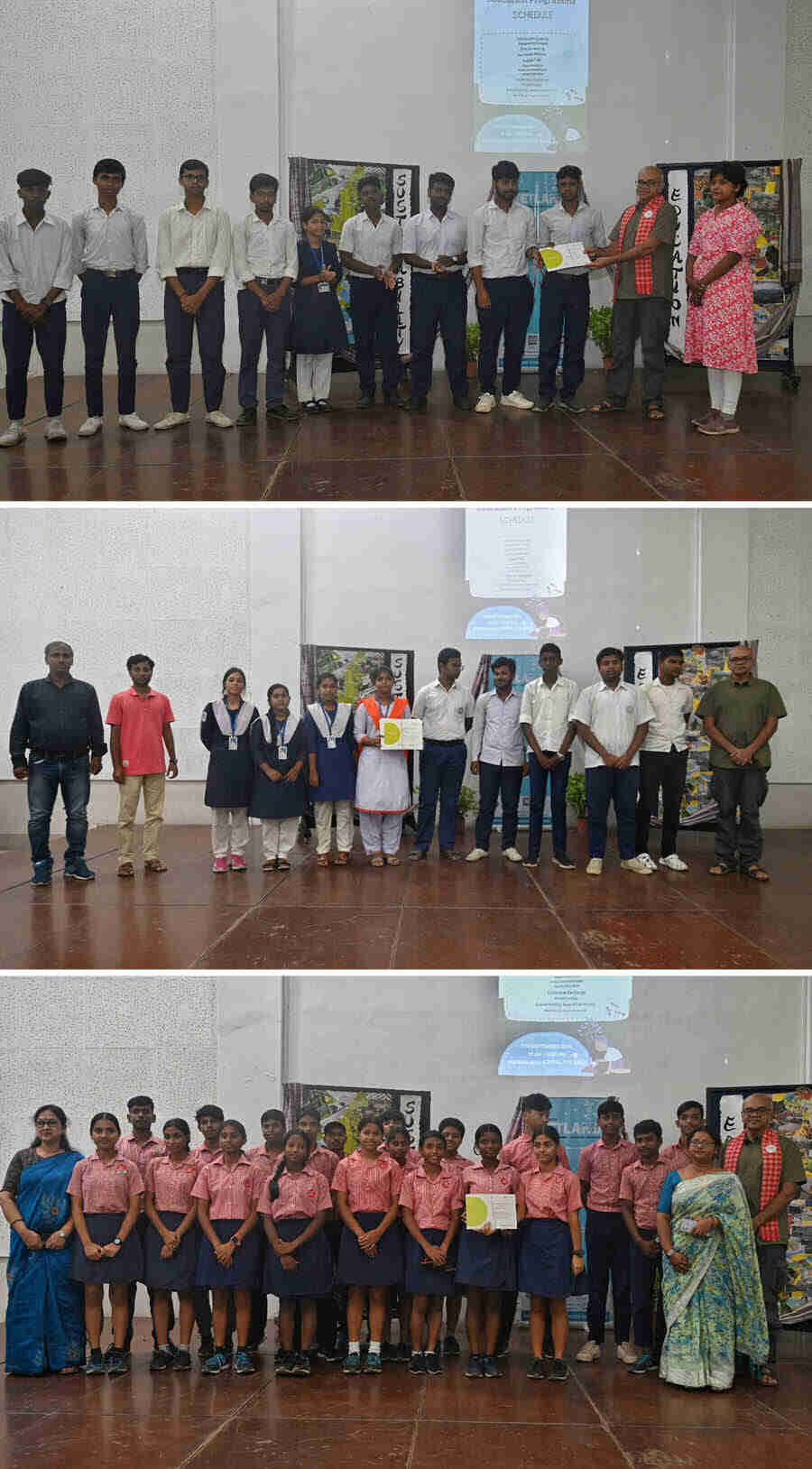 Bamanghata High School, Kheadaha High School and Future Hope also received participation certificates