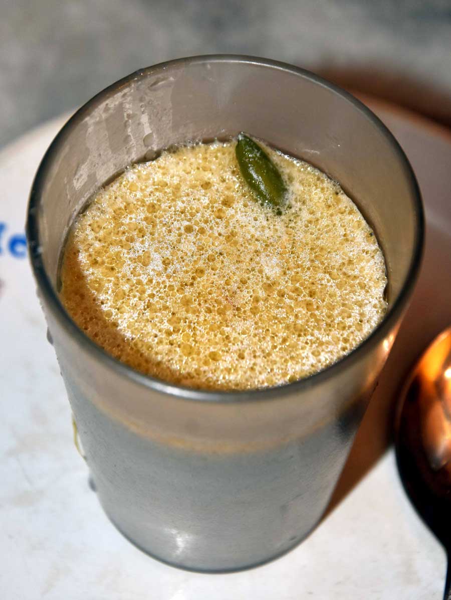 Beyond fried treats, Mitra Cafe’s famed ‘dui takar chicken soup’, priced at just Rs 2 and served in a glass during breakfast, is much-talked-about 