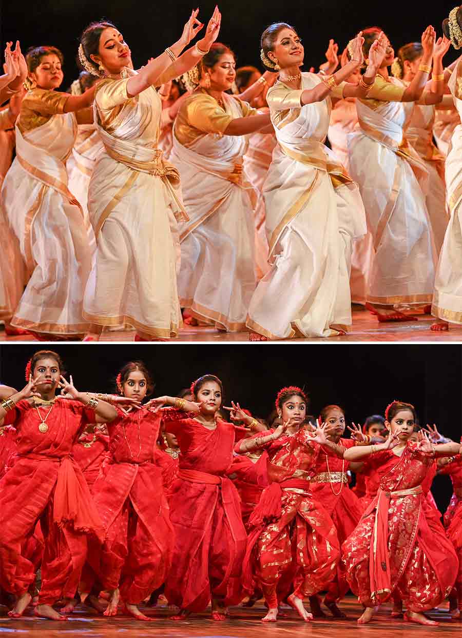 One after another, the performances captured the goddess’s strength and compassion, setting the perfect tone for celebration of Nari Shakti (women’s empowerment)