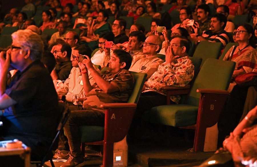 The audience, from seven to 70-years-old, sat mesmerised throughout the 75-minute programme 