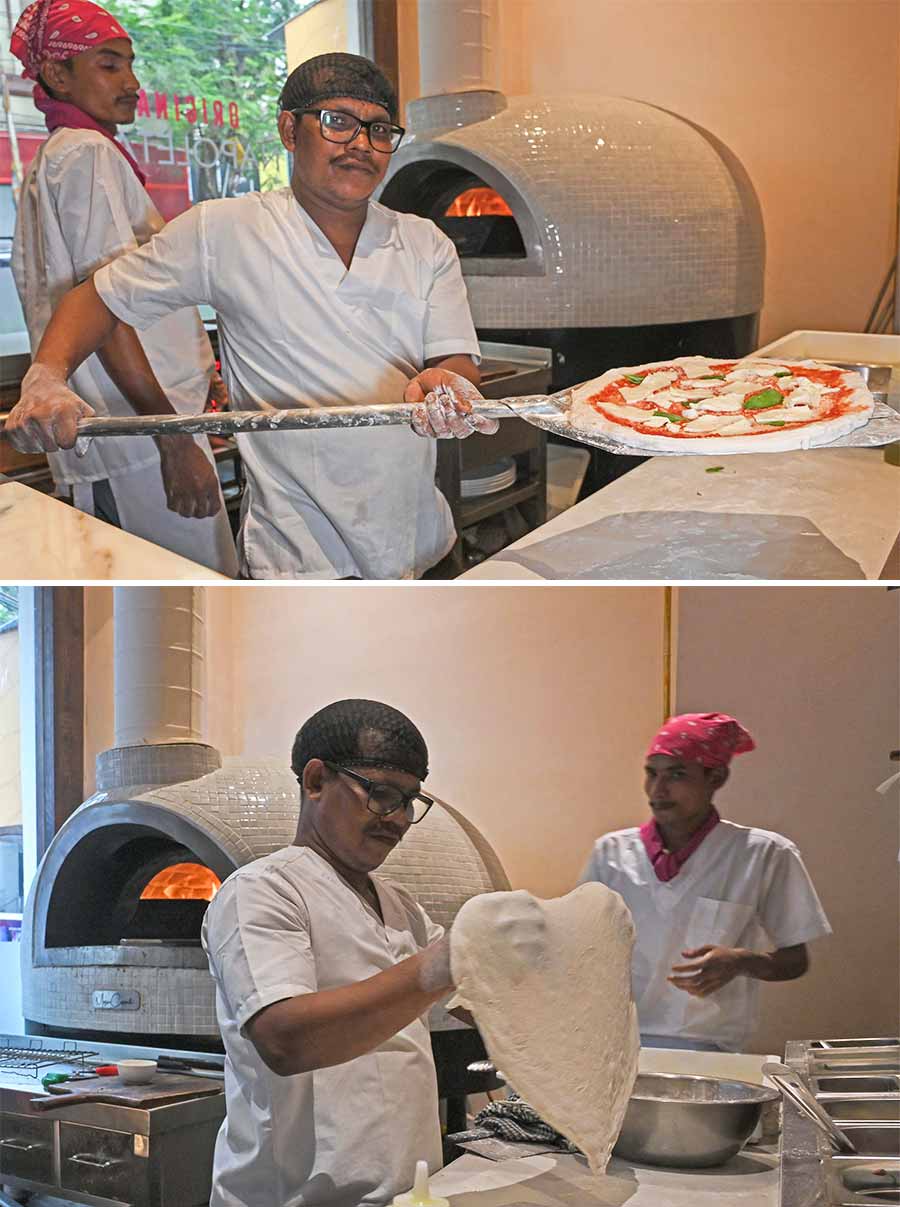 The highlight of this outlet is the live pizza counter. Diners can enjoy an immersive experience of watching Fabbrica’s signature Neapolitan pizzas being made, and served fresh out of the oven
