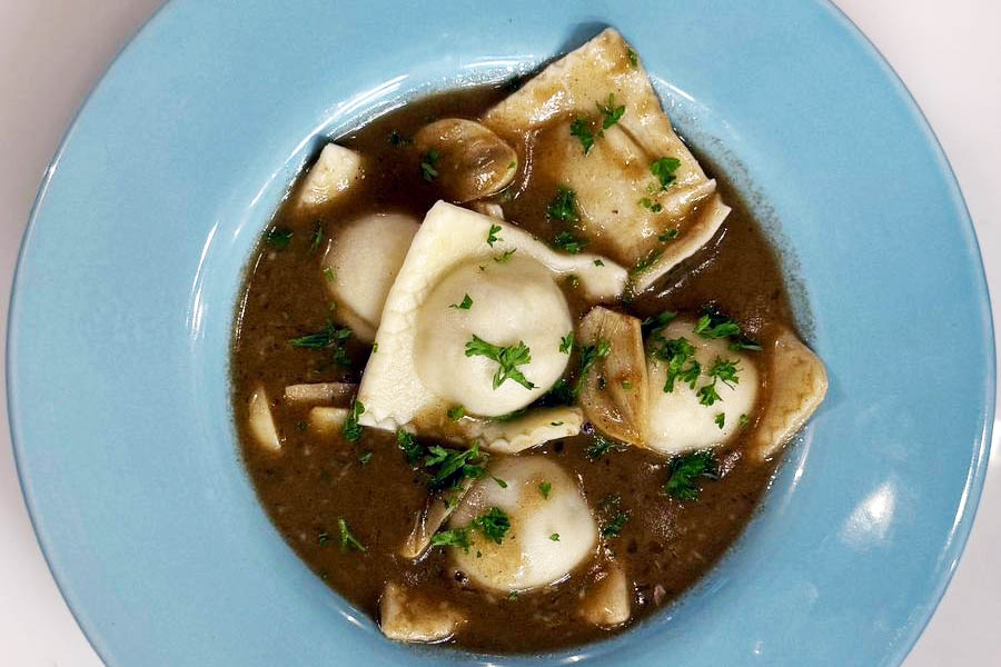 Sweet Potato Ravioli with Brown Butter Sauce