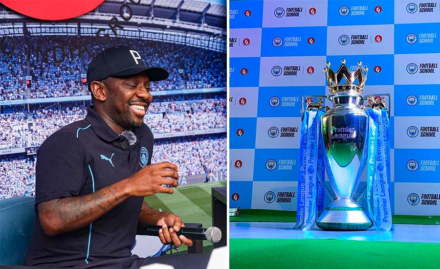 Former Manchester City player Shaun Wright-Phillips was at Sister Nivedita University (SNU) on September 25 as was the Premier League trophy. The event was part of a collaboration between Manchester City Football Schools and Techno India. Speaking about the tie-up, Debdut Roychowdhury, director at Techno India Group, said: ‘We have partnered with Manchester City for the next 10 years to bring their level of training and facilities to Kolkata, with a centre opening soon in Garia.’ The project will see its soft launch in February 2025  