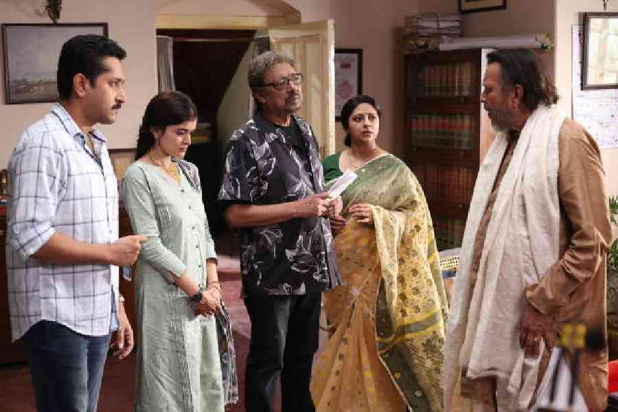 Param, Madhmita, Anjan, Anjana and Mithun