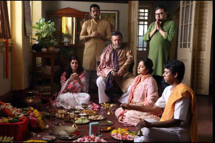 A moment from the film