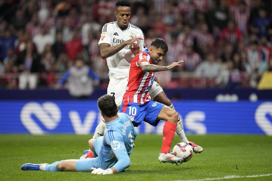 La Liga La Liga Madrid derby interrupted, Atletico stuns Real Madrid