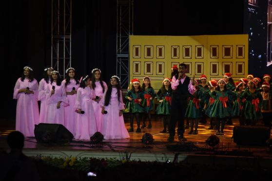 The occasion began on an auspicious note with a soulful rendition of the ‘Ganesh Vandana’ by the school's talented choir, setting the tone for a memorable evening.  The school's balladeers enchanted the audience with a melodious welcome song, followed by a warm and inspiring address by Principal Mohapatra. This paved the way for the panoramic presentation of the school's Annual Report, reflecting the institution's remarkable progress and achievements over the year.