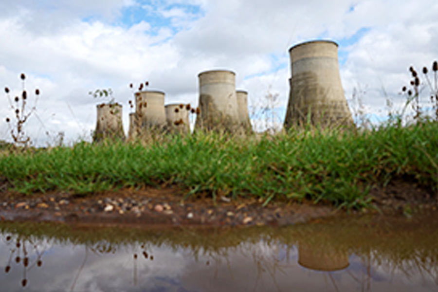 A view of Ratcliffe-on-Soar Power Station, in Ratcliffe-on-Soar