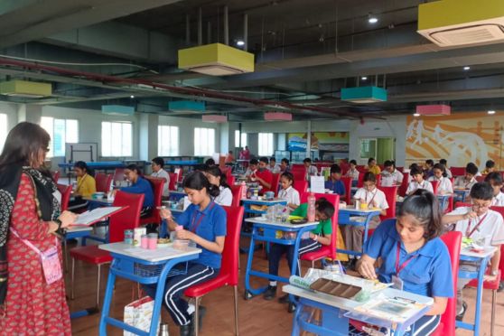 Sangam featured an exciting mix of competitions that provided students with a platform to display their skills.